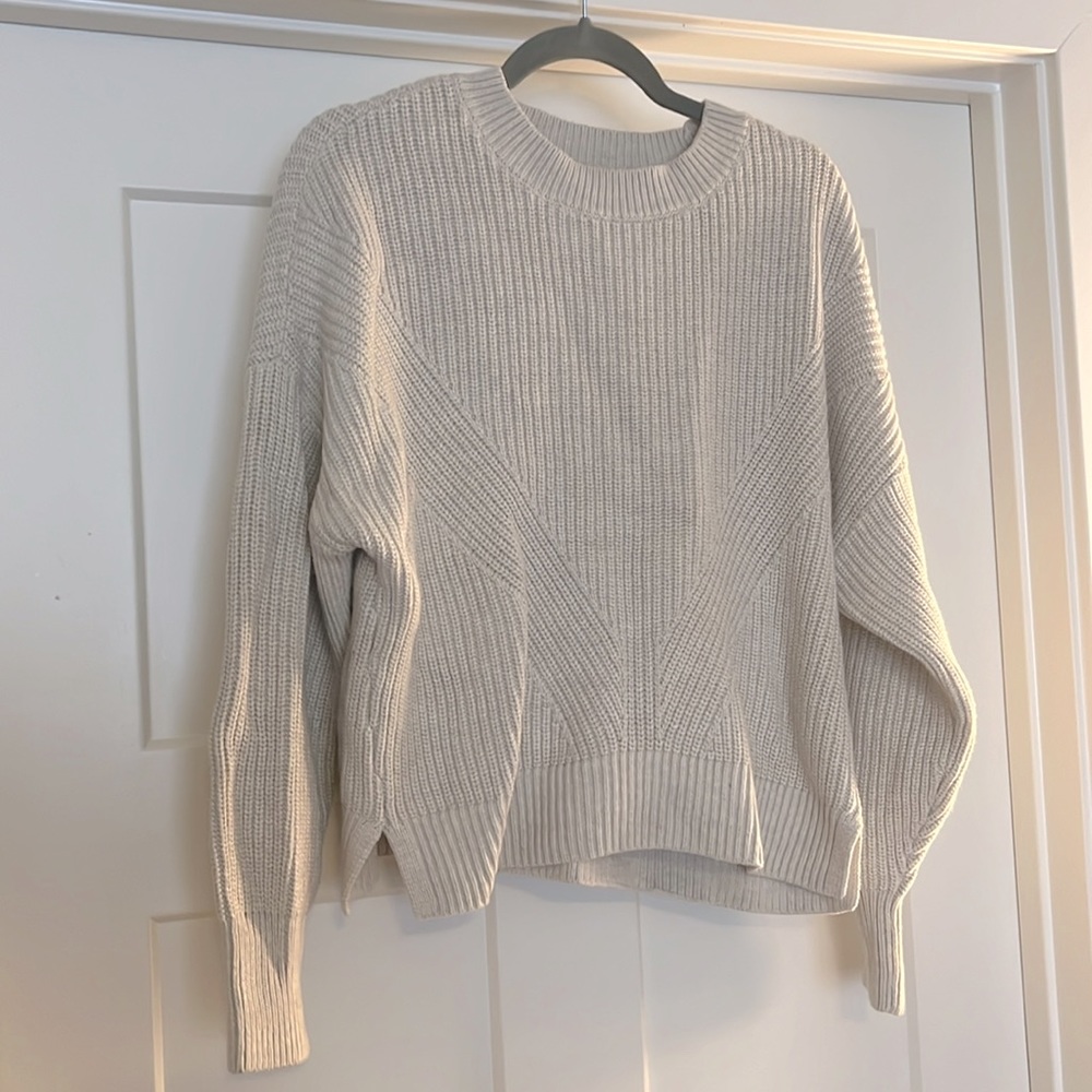 Abercrombie & Fitch Cream Cozy Sweater